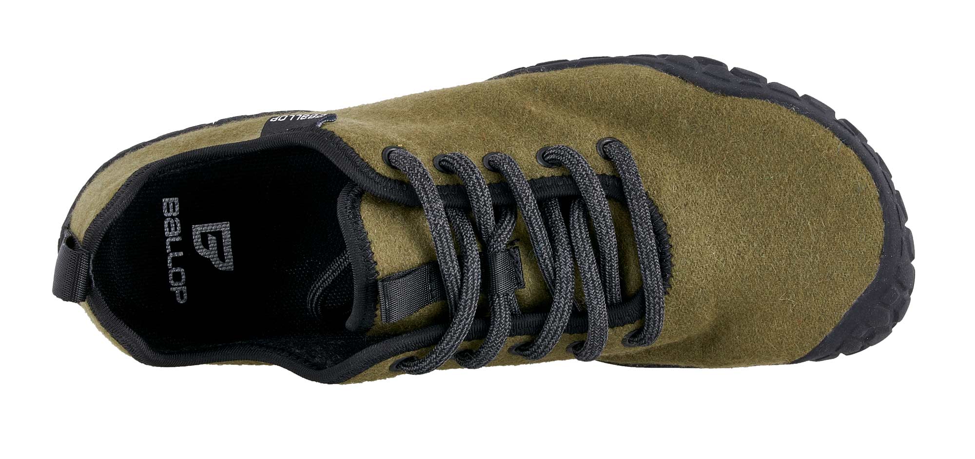 BALLOP Barfußschuhe Corso olive