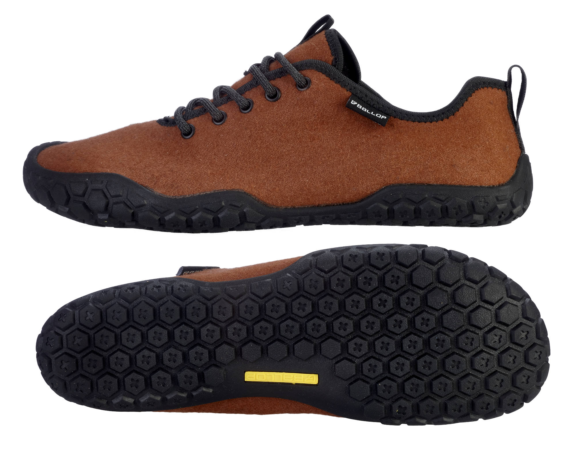 BALLOP Barfußschuhe Corso brown