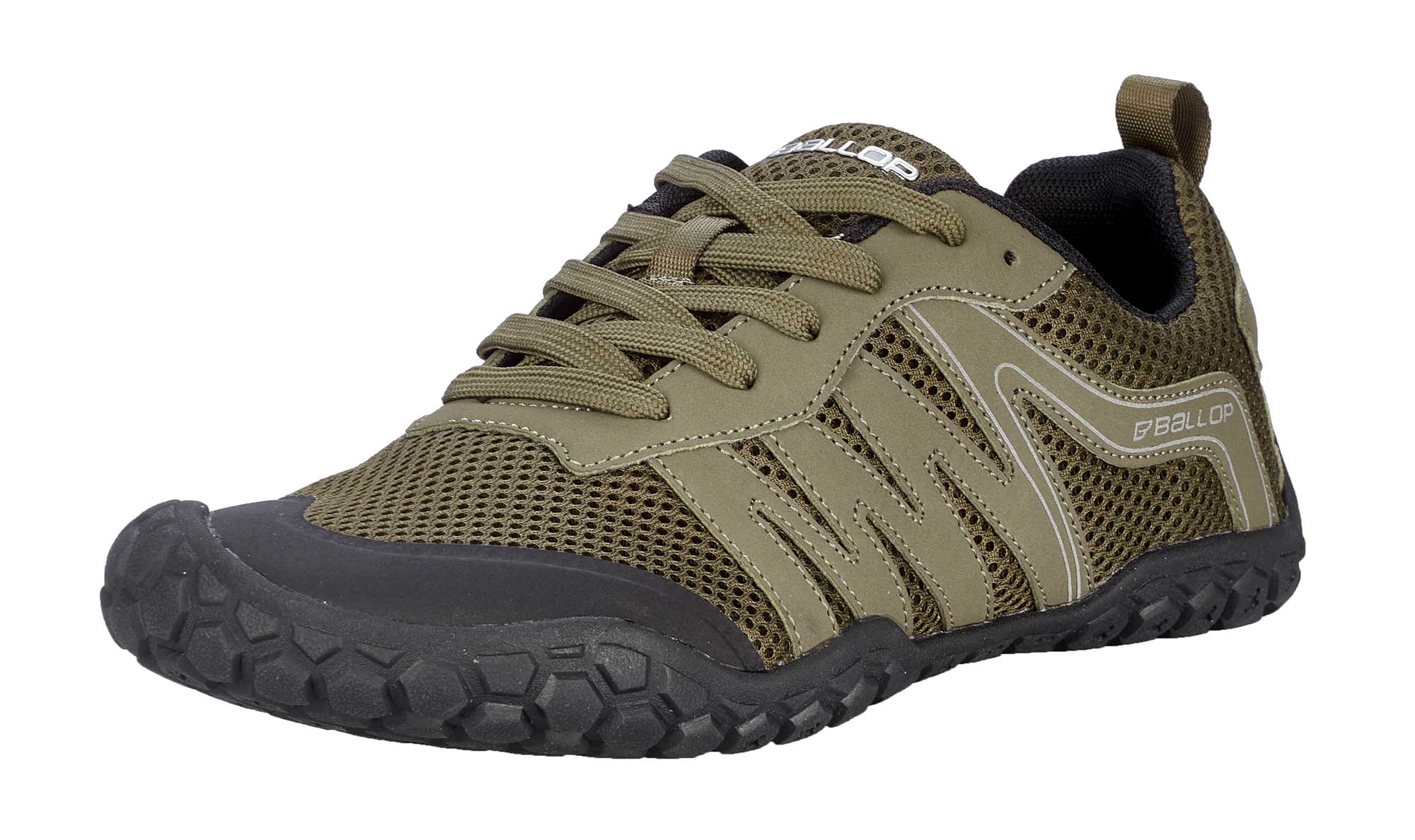 BALLOP Barfußschuhe Pellet Olive