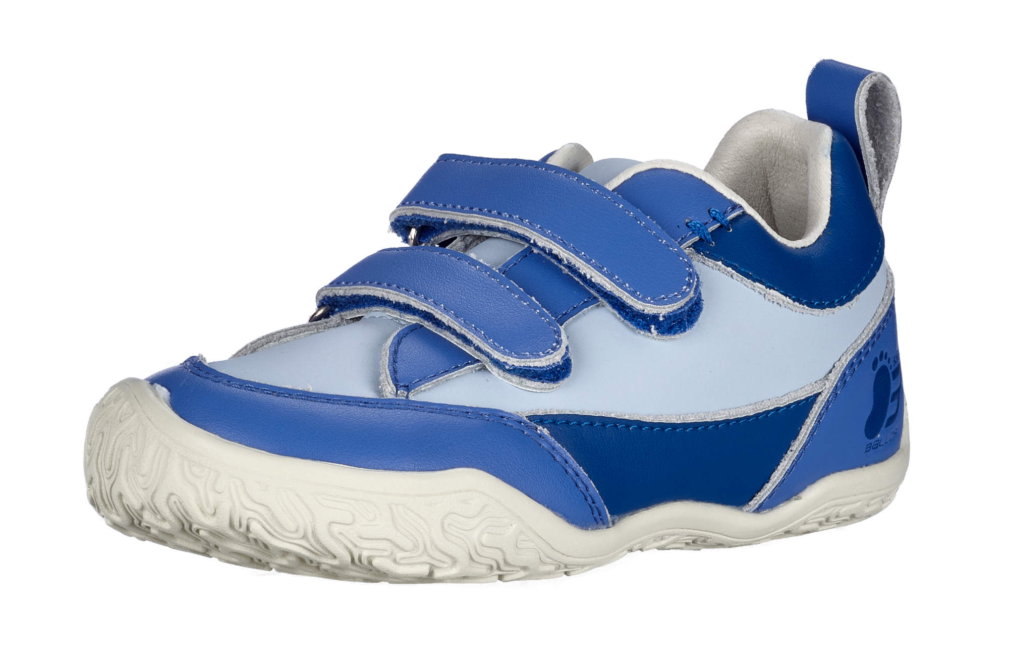 Sneaker, Kinder Schuh, Velcro, Blau, Sohle