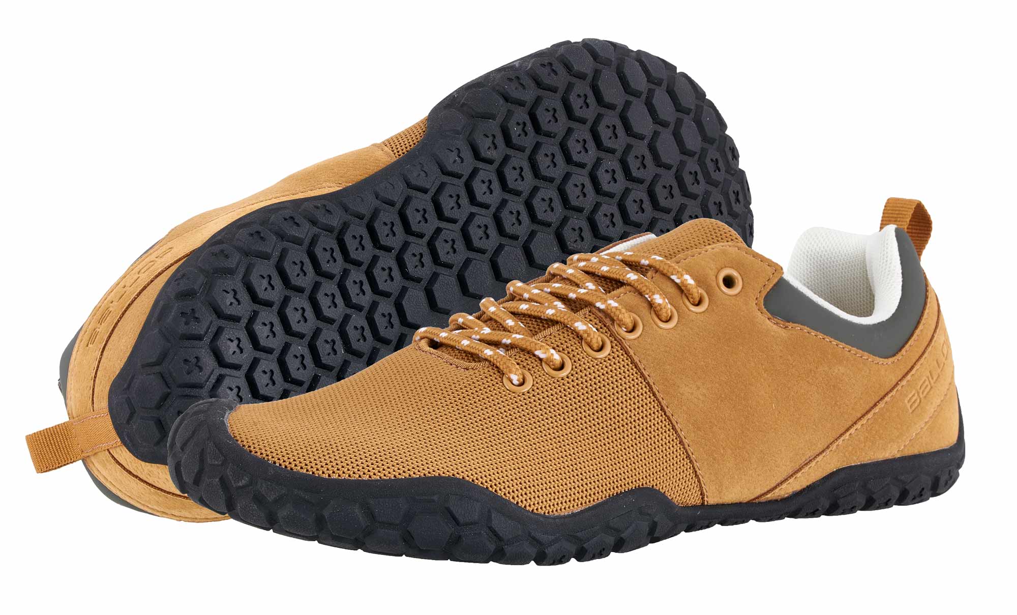 BALLOP Barfußschuhe Bneed cognac