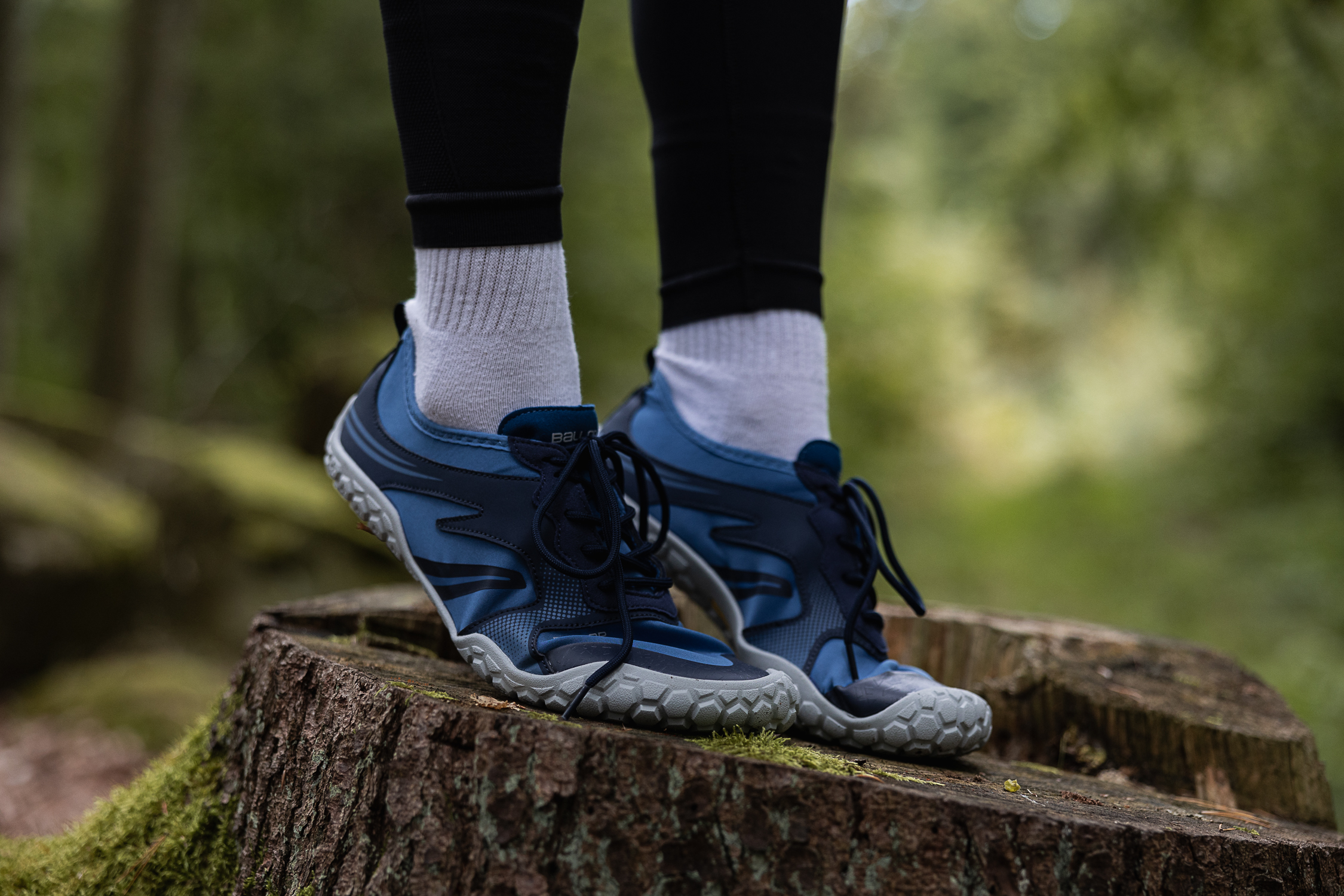 BALLOP barefoot shoes Serengeti deep sea blue