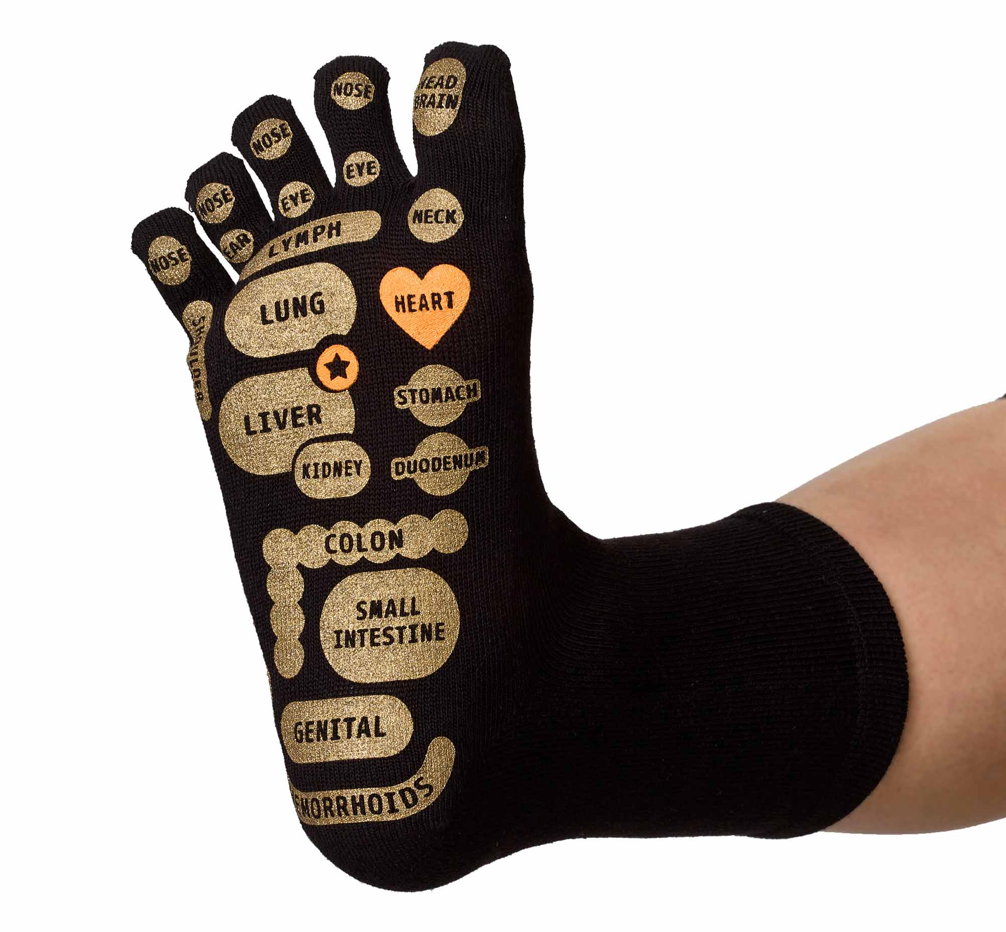 Mikasa Reflexology Master Zehensocken toe socks, 390321