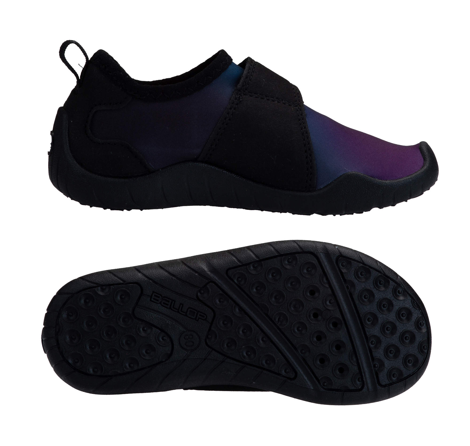 Ballop Wasserschuhe Kids Flupsi black