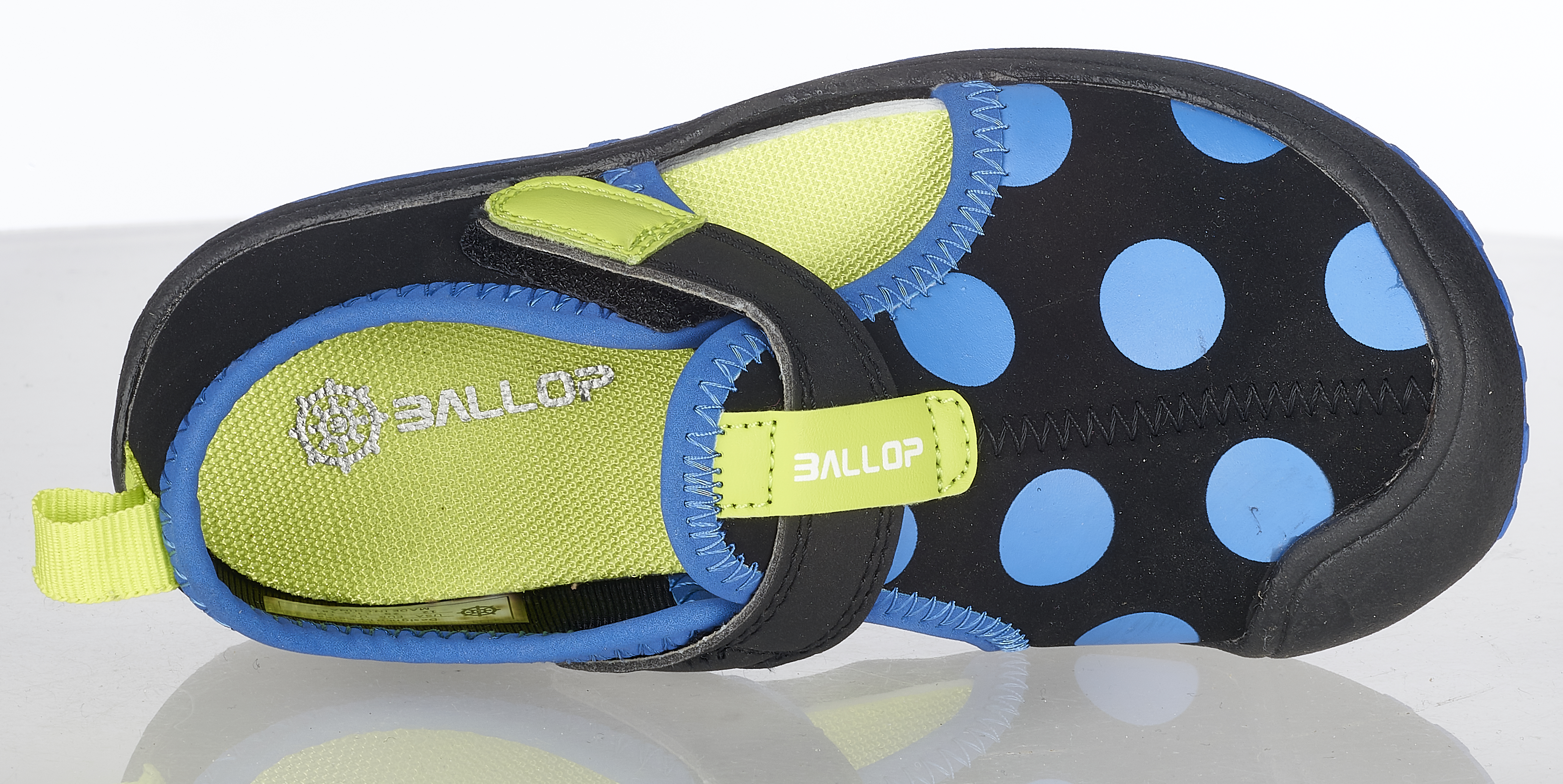 BALLOP Kids Sandale Dot schwarz/blau