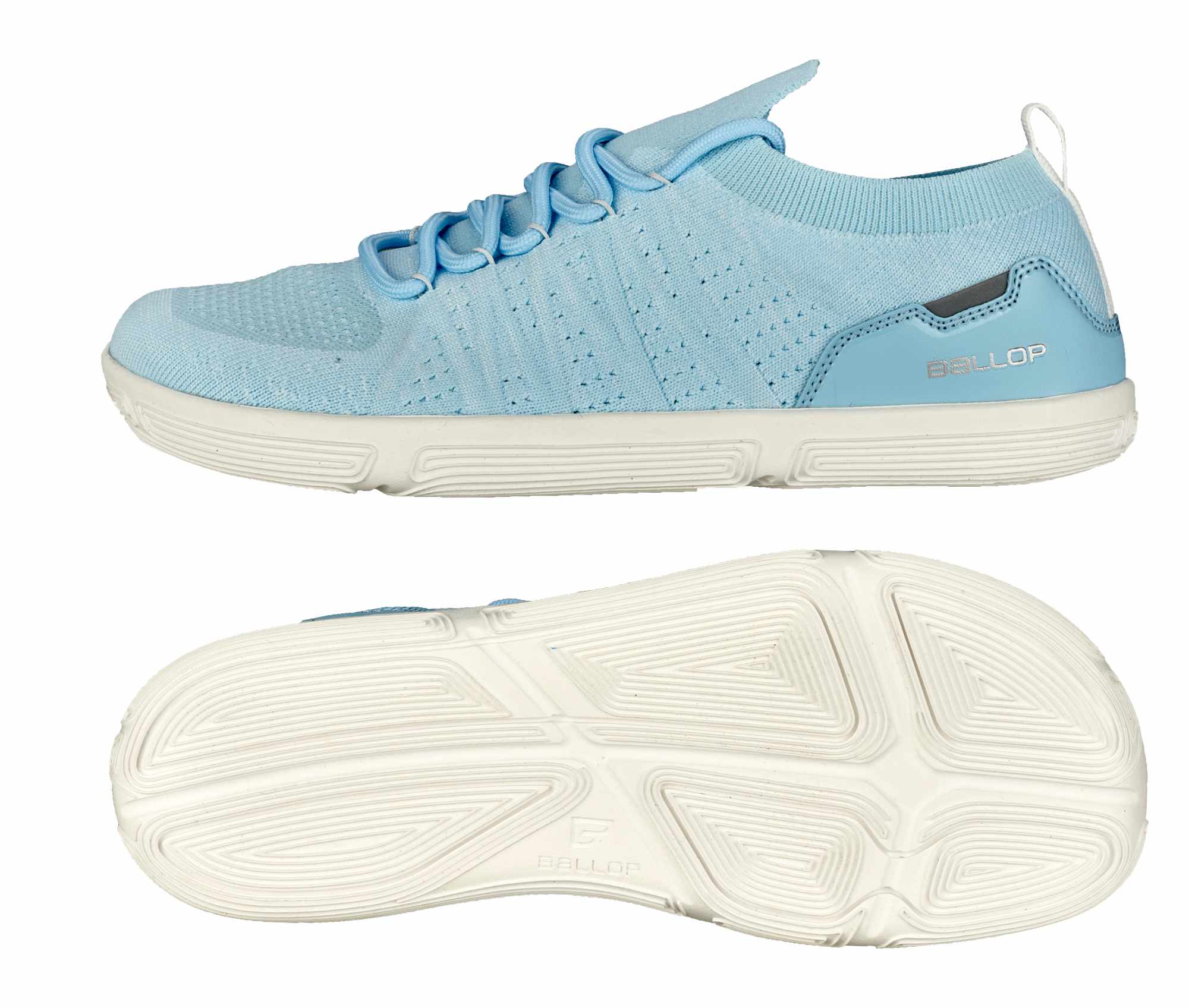 Sneaker, Schnürschuh, Mesh, Laufschuh, Grau