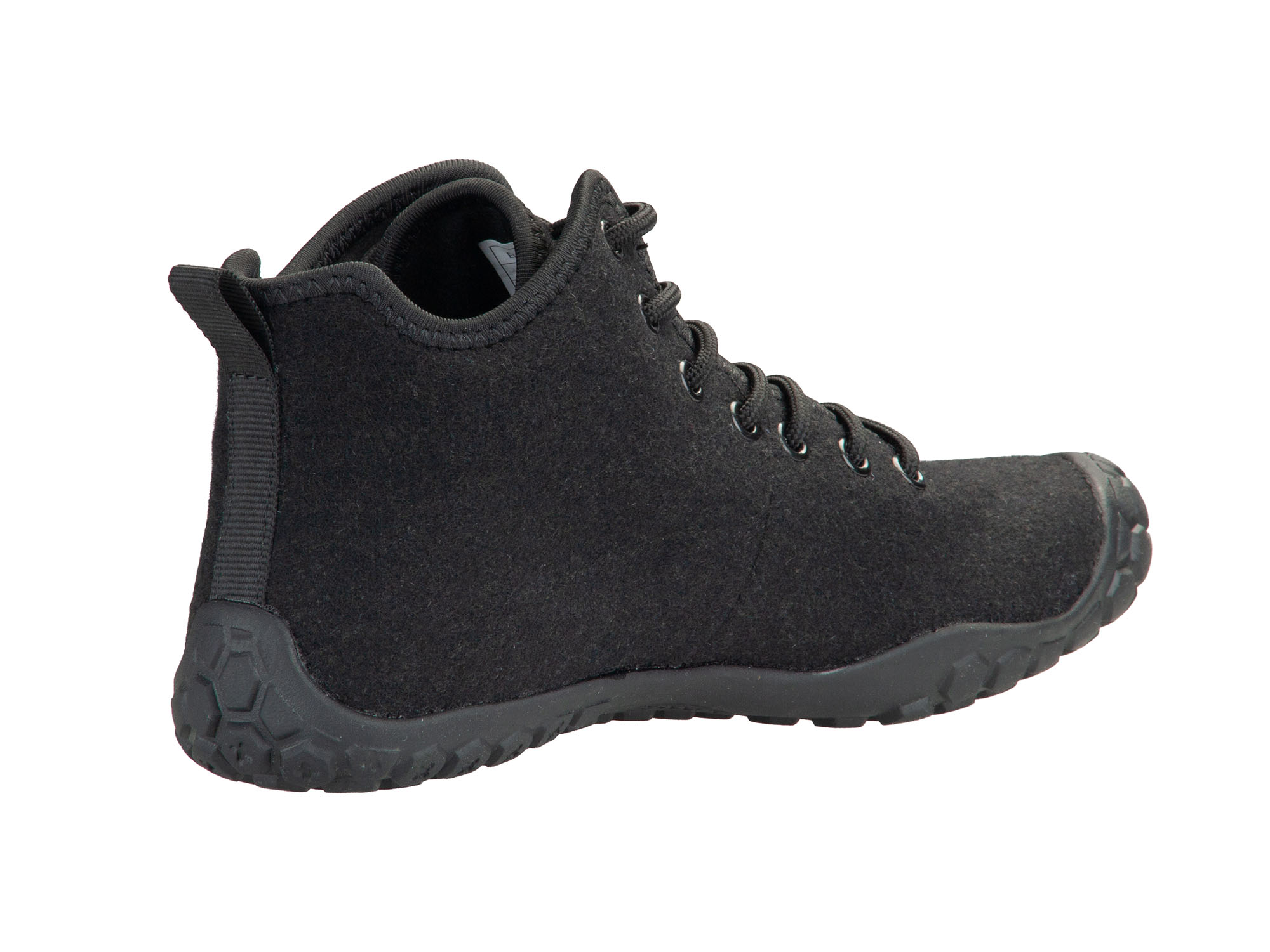 Schuh, Stiefel, Schwarz, Wanderschuhe, Gummisohle