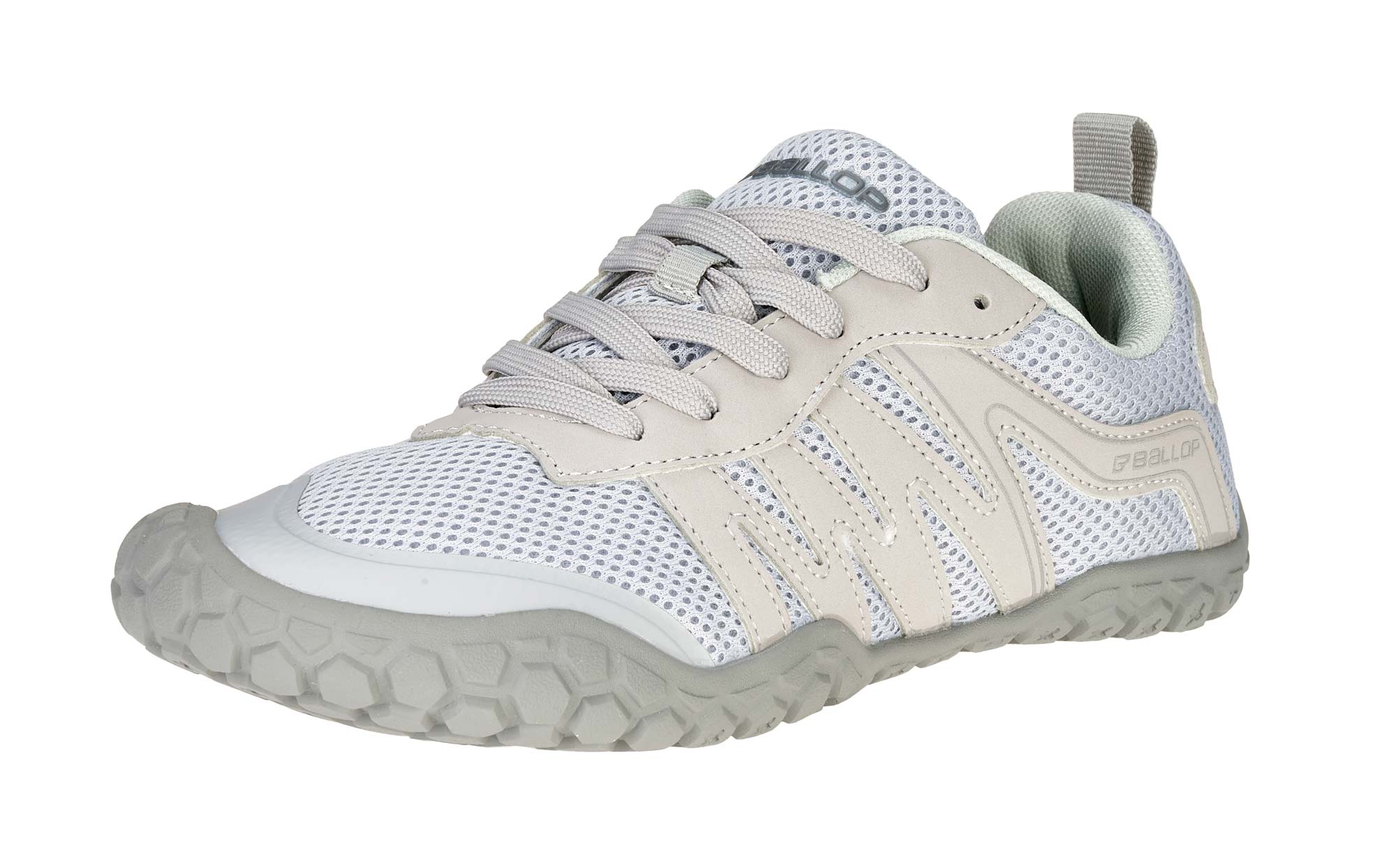 BALLOP Barfußschuhe Pellet grey