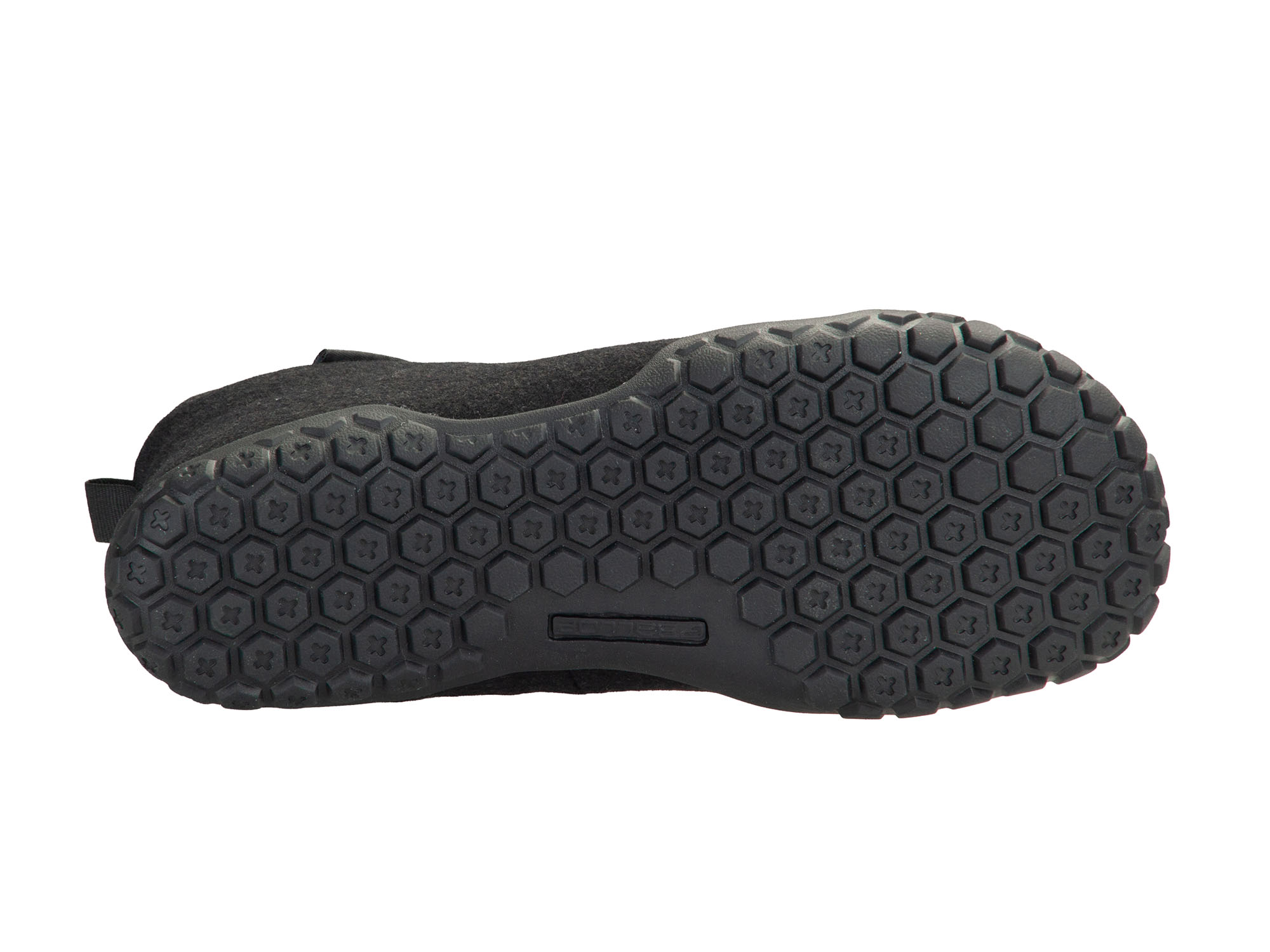 Gummisohle, Sneaker, Laufschuh, schwarz, MusterHexagonen